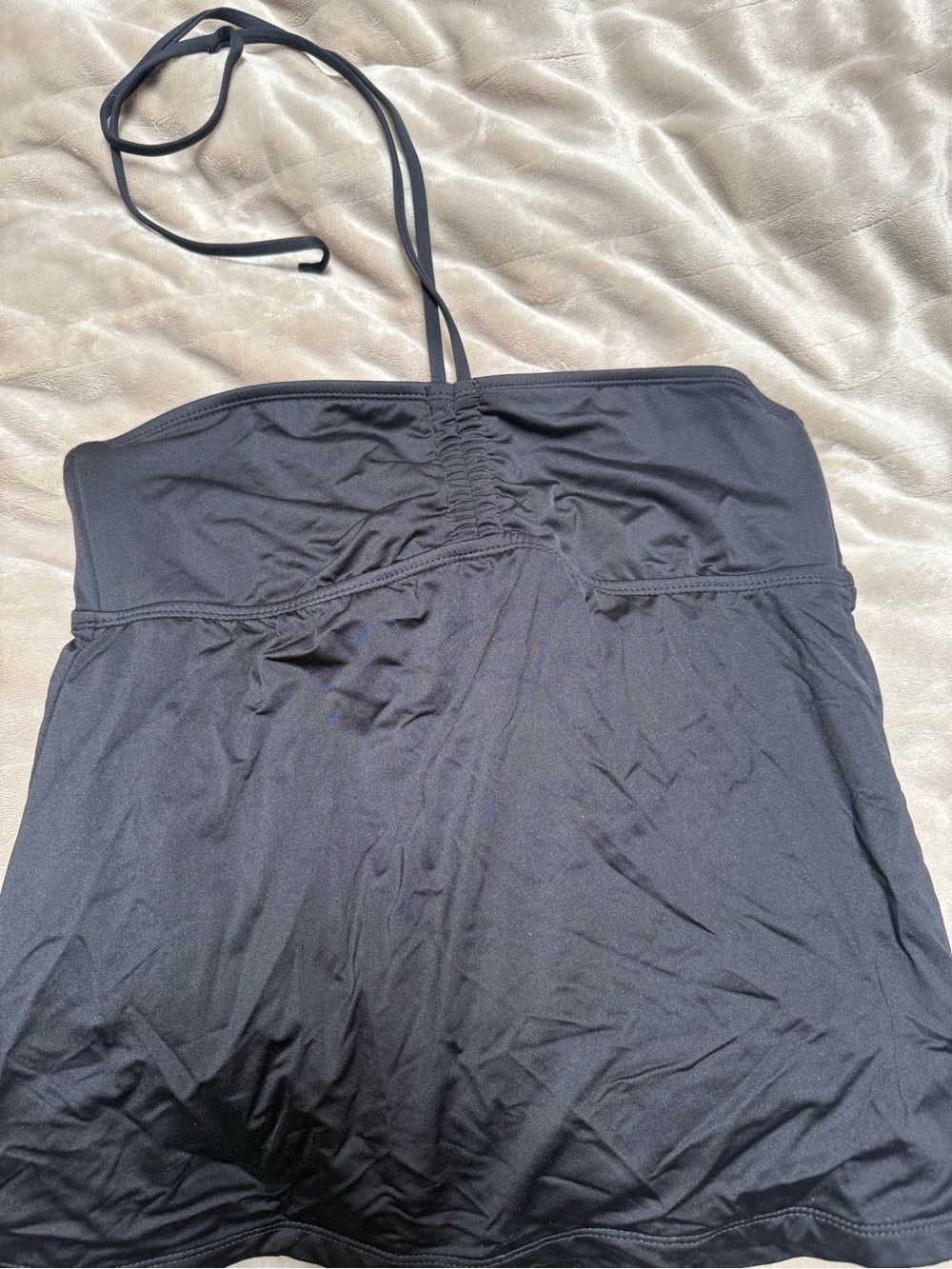 Mossimo Supply Co. Black Tankini Swim Top